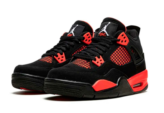 Air Jordan 4 Red & Black